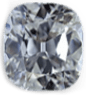 Cushion lab-grown diamond