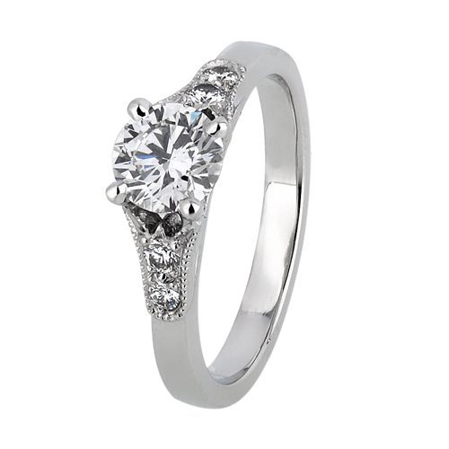 Tulips engagement ring