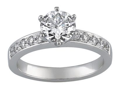 Melanie engagement ring